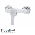توالت سفید کروم کد 2058