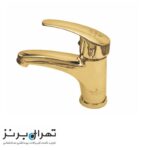 شیر روشویی طلایی کد 2077