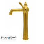روشویی بلند طلا مات کد 3178