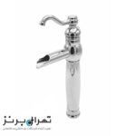 روشویی بلند کروم کد 3163