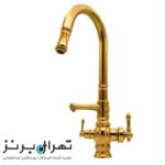 سینک شاوری تصفیه دار طلا مات کد 3141