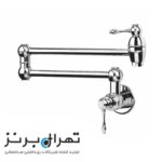 شیر روی اجاق گاز کروم کد 3296