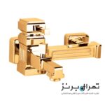 شیر دوش حمام طلایی رویال