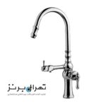 شیر ظرفشویی شاوری تصفیه دار کروم آراز