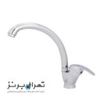 شیر ظرفشویی کروم مهرسان